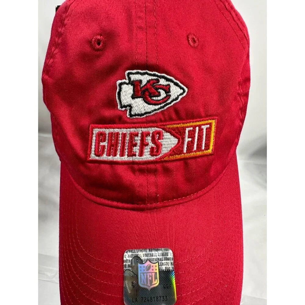 Nike Red Kansas City Chiefs Fit Cap Dri Fit Heritage 86 Founding Member‎ NWT
